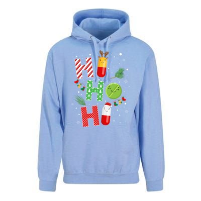 Funny Pharmacist Christmas Ho Ho Ho Pharmacy Technician Tech Gift Unisex Surf Hoodie