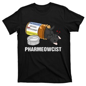 Funny Pharmacist Cat Pharmacy Cute Cat For Cat Lovers T-Shirt