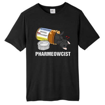 Funny Pharmacist Cat Pharmacy Cute Cat For Cat Lovers Tall Fusion ChromaSoft Performance T-Shirt