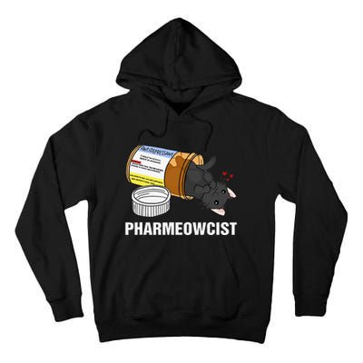 Funny Pharmacist Cat Pharmacy Cute Cat For Cat Lovers Tall Hoodie