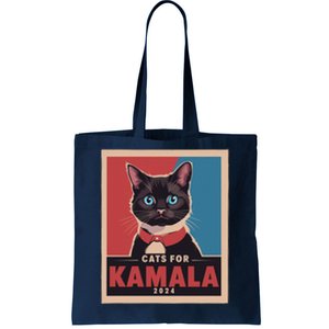 Funny Political Cats For Kamala Tote Bag