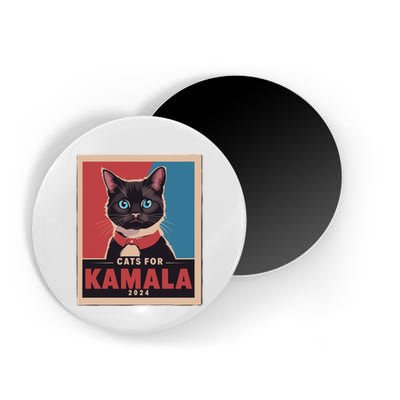Funny Political Cats For Kamala Magnet