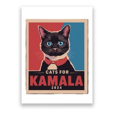 Funny Political Cats For Kamala Poster