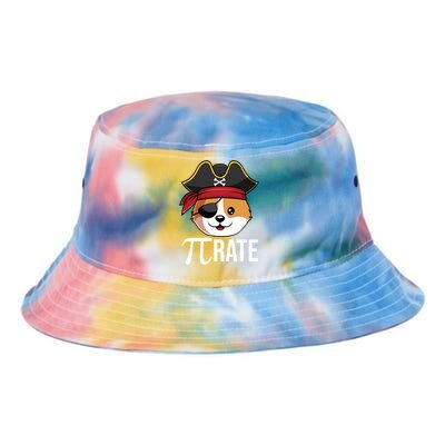 Funny Pigiftrate Corgi Dog Happy Pi Day 3 14 Math Pun Funny Gift Tie Dye Newport Bucket Hat