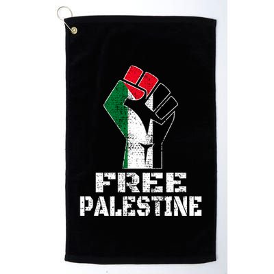 Free Palestine Cool Gift Palestinian Flag Gift Golf Towel