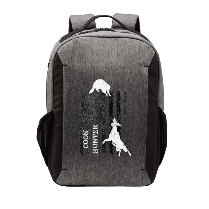 Funny Patriotic Coon Hunting Dogs American Flag Gift Vector Backpack