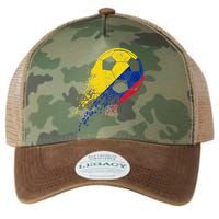 Flag Pride Colombia Soccer Colombian Player Legacy Tie Dye Trucker Hat