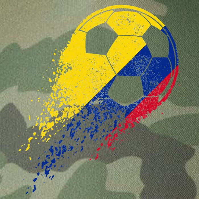 Flag Pride Colombia Soccer Colombian Player Legacy Tie Dye Trucker Hat