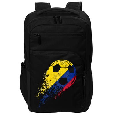 Flag Pride Colombia Soccer Colombian Player Impact Tech Backpack