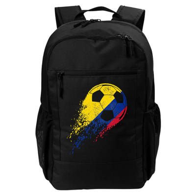 Flag Pride Colombia Soccer Colombian Player Backpack