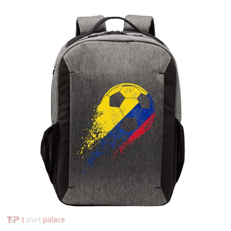 Flag Pride Colombia Soccer Colombian Player Vector Backpack