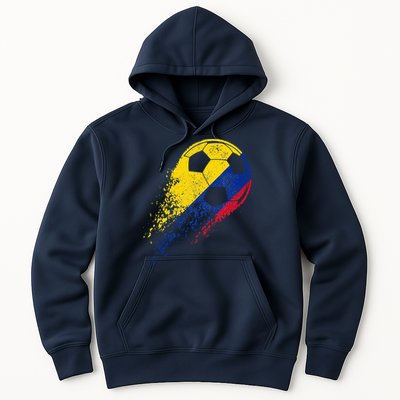Flag Pride Colombia Soccer Colombian Player Hoodie