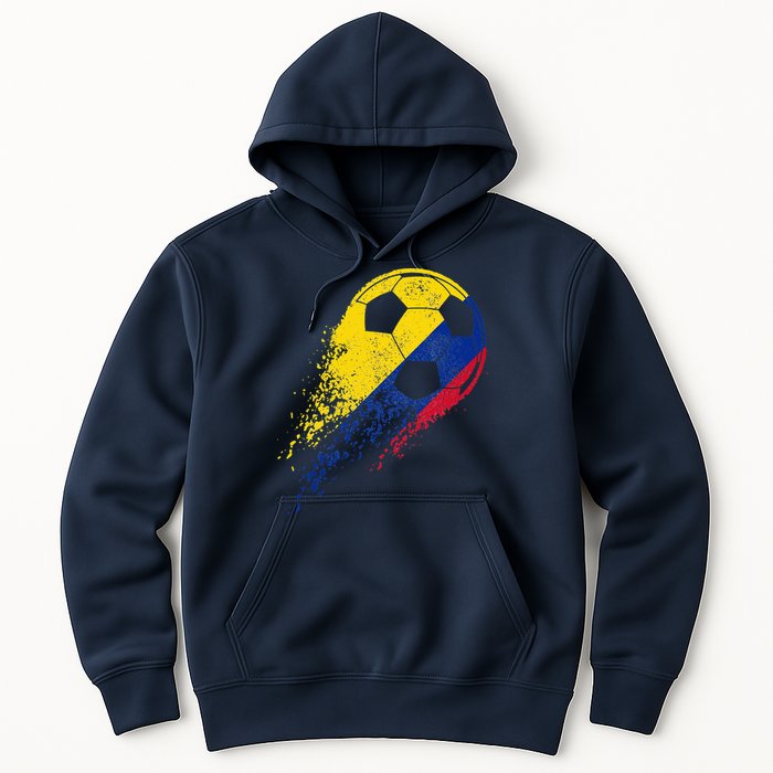 Flag Pride Colombia Soccer Colombian Player Hoodie