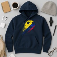 Flag Pride Colombia Soccer Colombian Player Hoodie