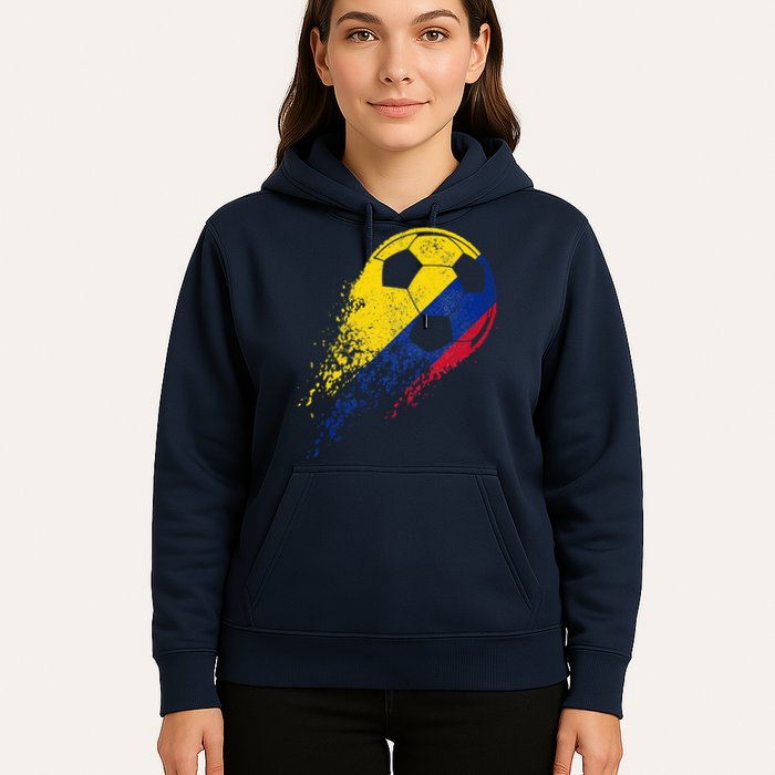 Flag Pride Colombia Soccer Colombian Player Hoodie