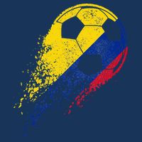 Flag Pride Colombia Soccer Colombian Player Drawstring Bag