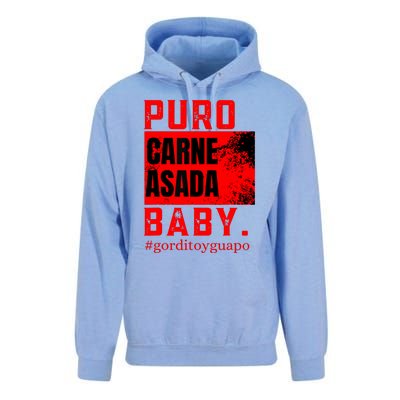 Funny Puro Carne Asada Baby Gorditoyguapo Unisex Surf Hoodie