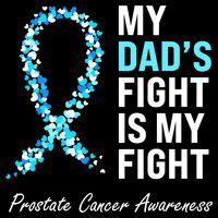 Family Prostate Cancer Awareness Light Blue Ribbon Survivor Impact Tech Backpack