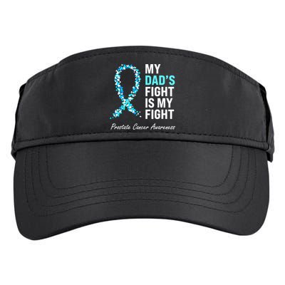 Family Prostate Cancer Awareness Light Blue Ribbon Survivor Adult Drive Performance Visor