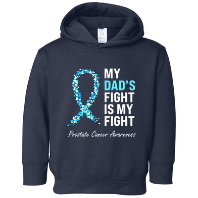 Family Prostate Cancer Awareness Light Blue Ribbon Survivor Toddler Hoodie