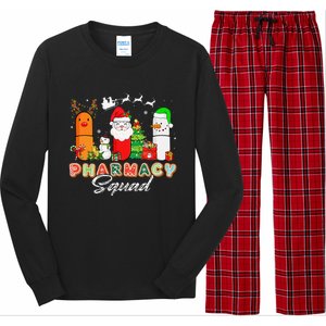 Funny Pills Christmas Lights Pharmacy Crew Reindeer Santa Long Sleeve Pajama Set