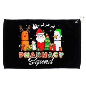 Funny Pills Christmas Lights Pharmacy Crew Reindeer Santa Grommeted Golf Towel