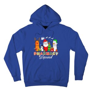 Funny Pills Christmas Lights Pharmacy Crew Reindeer Santa Hoodie