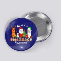 Funny Pills Christmas Lights Pharmacy Crew Reindeer Santa Button