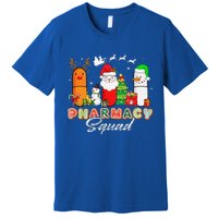 Funny Pills Christmas Lights Pharmacy Crew Reindeer Santa Premium T-Shirt