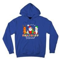 Funny Pills Christmas Lights Pharmacy Crew Reindeer Santa Tall Hoodie