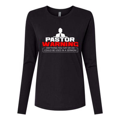 Funny Pastor Christian Jesus Believer Appreciation Gift Cool Gift Womens Cotton Relaxed Long Sleeve T-Shirt