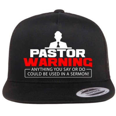 Funny Pastor Christian Jesus Believer Appreciation Gift Cool Gift Flat Bill Trucker Hat