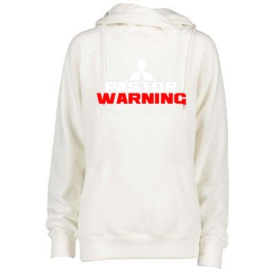 Funny Pastor Christian Jesus Believer Appreciation Gift Cool Gift Womens Funnel Neck Pullover Hood