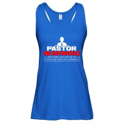 Funny Pastor Christian Jesus Believer Appreciation Gift Cool Gift Ladies Essential Flowy Tank