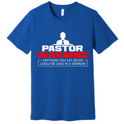 Funny Pastor Christian Jesus Believer Appreciation Gift Cool Gift Premium T-Shirt