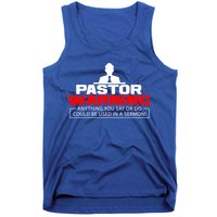 Funny Pastor Christian Jesus Believer Appreciation Gift Cool Gift Tank Top