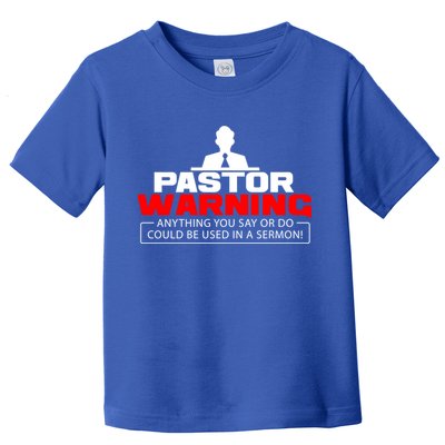 Funny Pastor Christian Jesus Believer Appreciation Gift Cool Gift Toddler T-Shirt