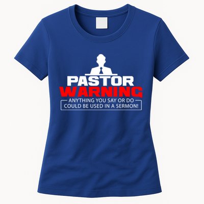 Funny Pastor Christian Jesus Believer Appreciation Gift Cool Gift Womens T-Shirt