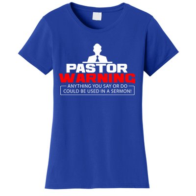 Funny Pastor Christian Jesus Believer Appreciation Gift Cool Gift Women's T-Shirt