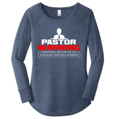 Funny Pastor Christian Jesus Believer Appreciation Gift Cool Gift Women's Perfect Tri Tunic Long Sleeve Shirt