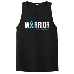 Family Prostate Cancer Awareness Light Blue Ribbon Warrior PosiCharge Competitor Tank