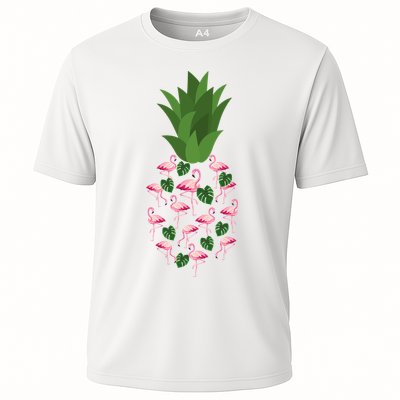 Flamingo Pineapple Cute Fun Summer Performance Shirt