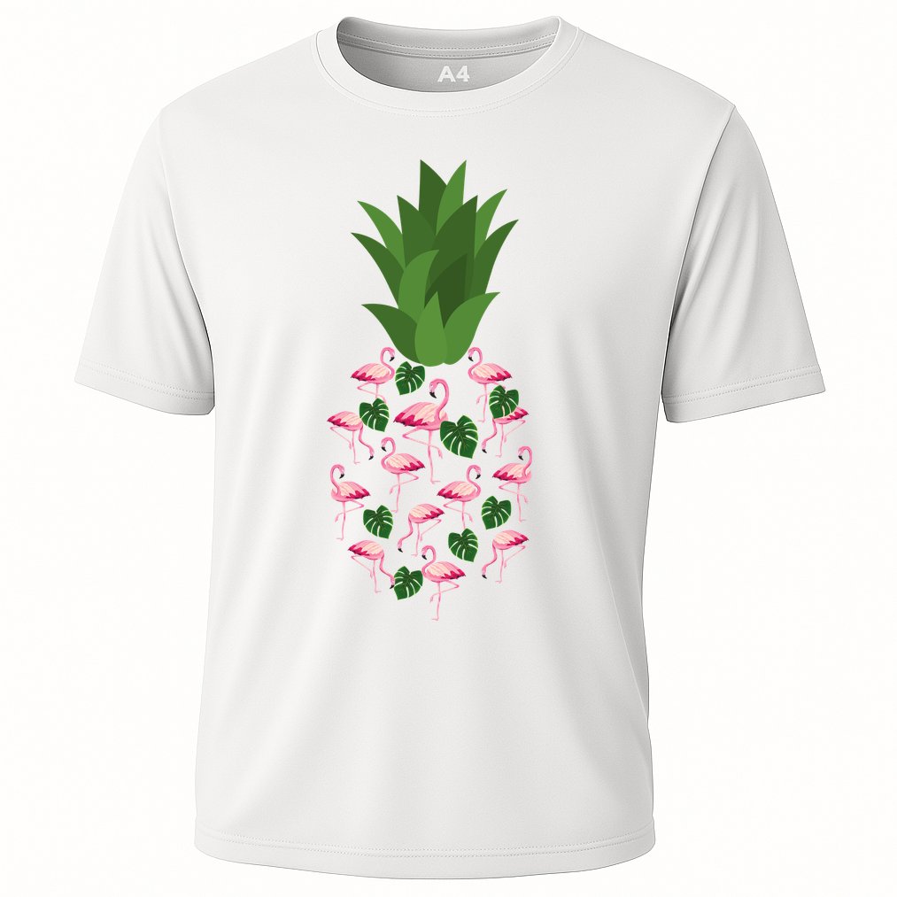 Flamingo Pineapple Cute Fun Summer Performance Shirt