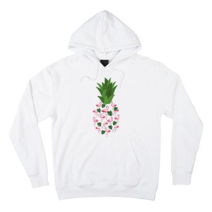 Flamingo Pineapple Cute Fun Summer Hoodie