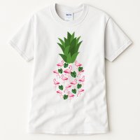 Flamingo Pineapple Cute Fun Summer Tall T-Shirt