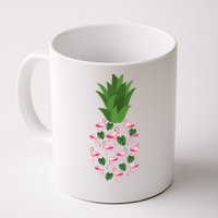 Flamingo Pineapple Cute Fun Summer Mug
