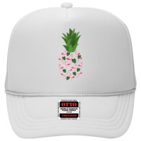 Flamingo Pineapple Cute Fun Summer Hat