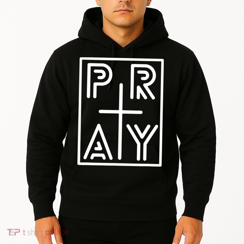 Funny Pray Christian Cross Religious Faith Jesus Lover Hoodie
