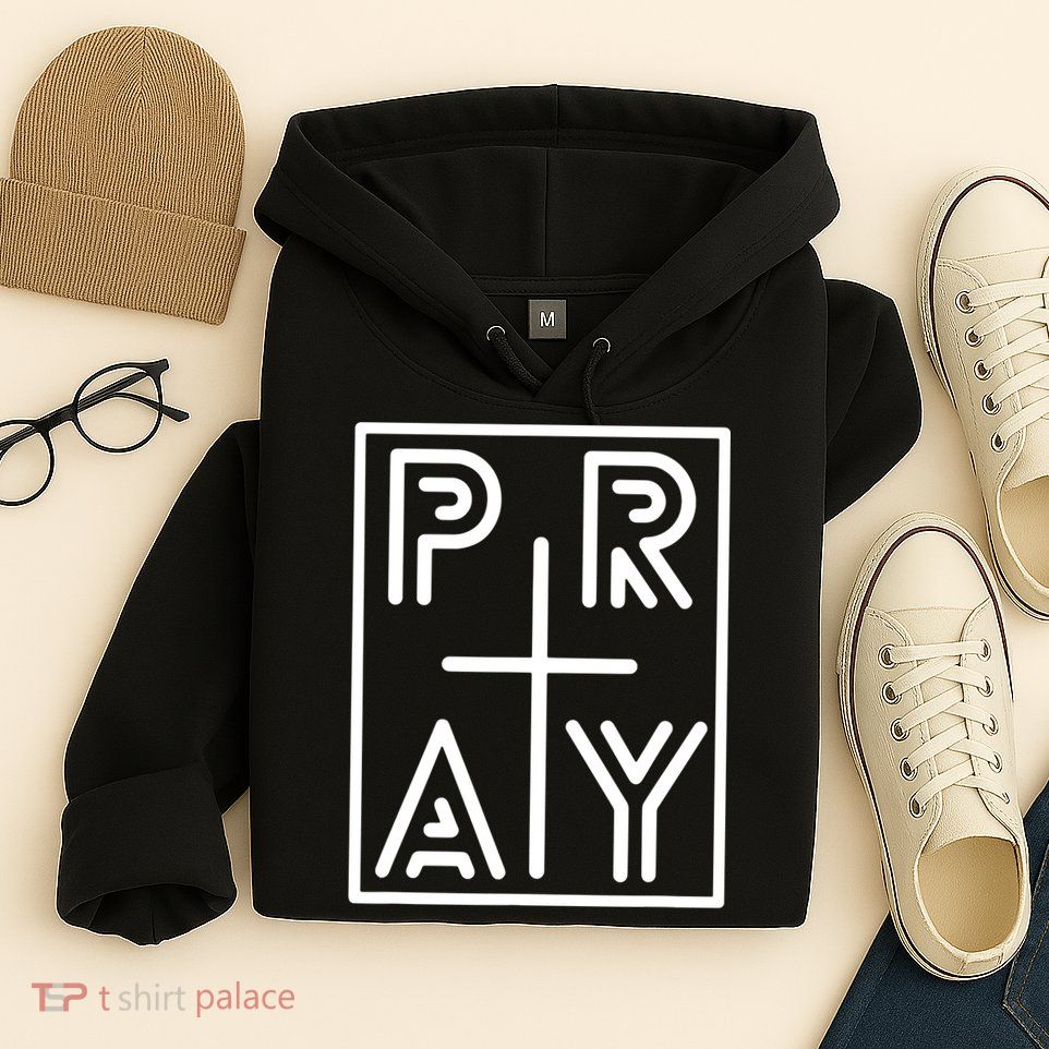 Funny Pray Christian Cross Religious Faith Jesus Lover Hoodie