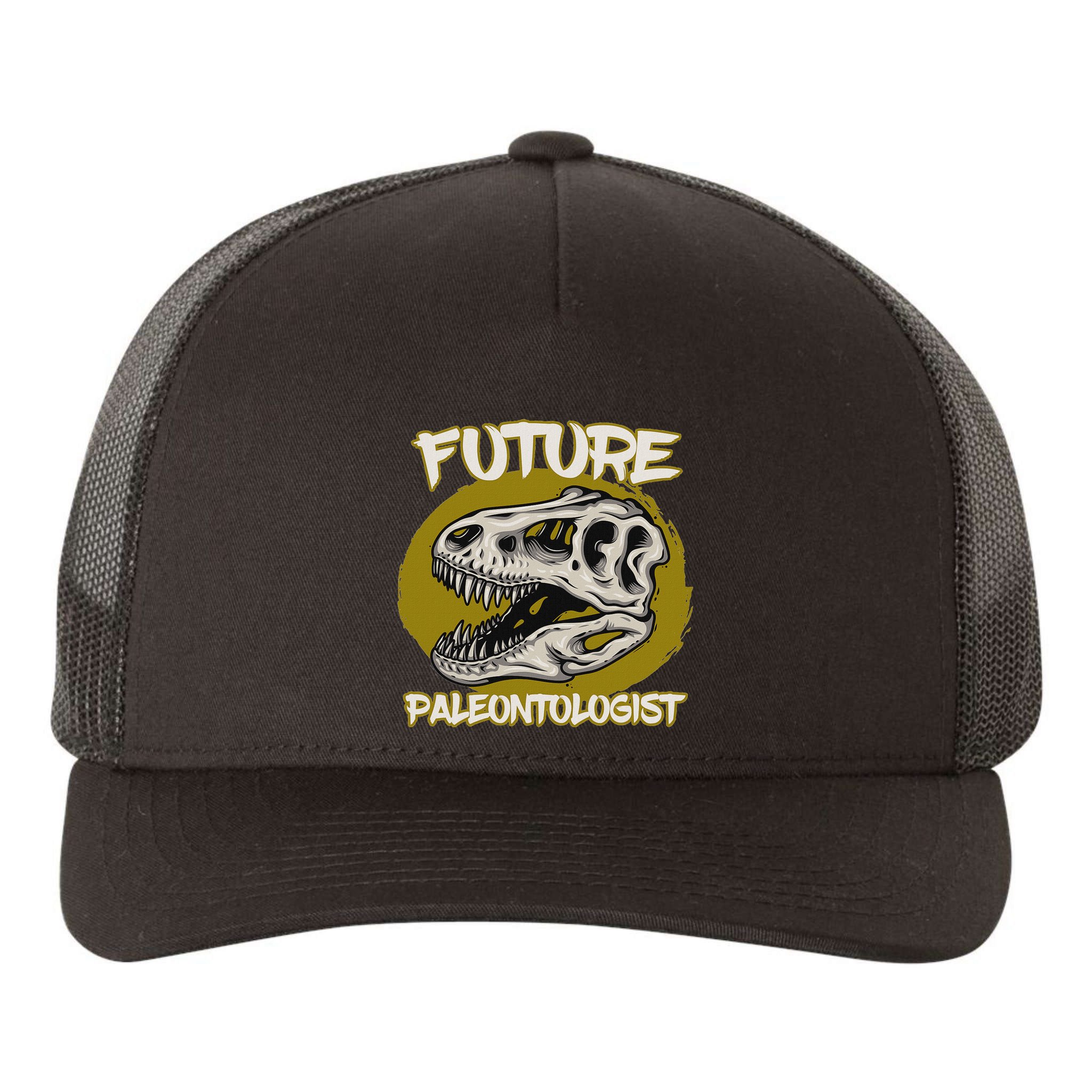 Future Paleontologist Cute Gifts For Dino Explorer Yupoong Adult 5-Panel Trucker Hat